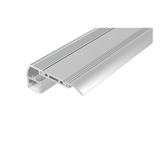 LED Aluminium Stair Nosing Profile with Anti-Slip and Integrated Step Lighting